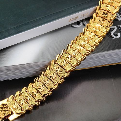 18K Gold Plating Hand Rings Bracelet