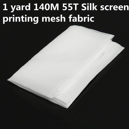 1 Yard 140M 55T Silk Screen Printing Mesh Fabric White 50