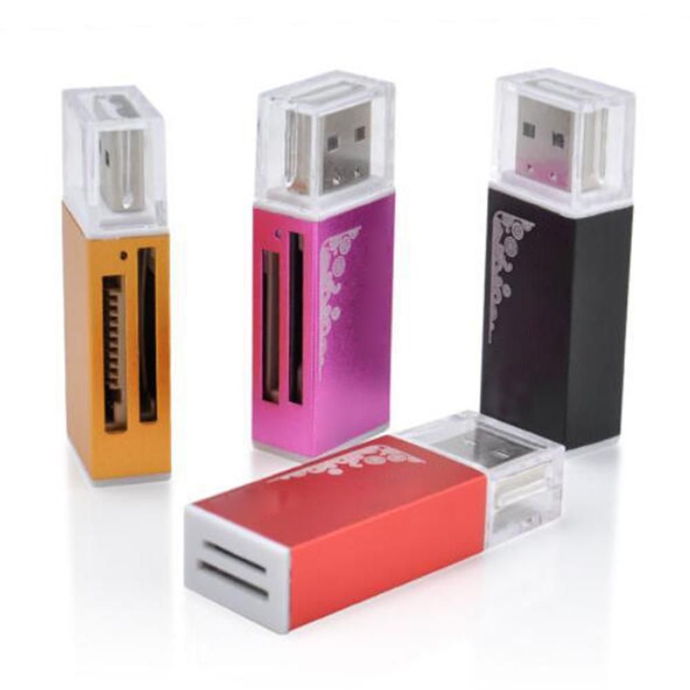 USB 2.0 Multi for MS PRO DUO SDHC Memory Card Reader-