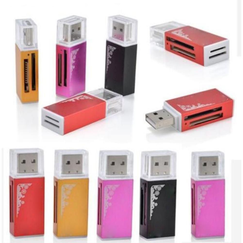 USB 2.0 Multi for MS PRO DUO SDHC Memory Card Reader-