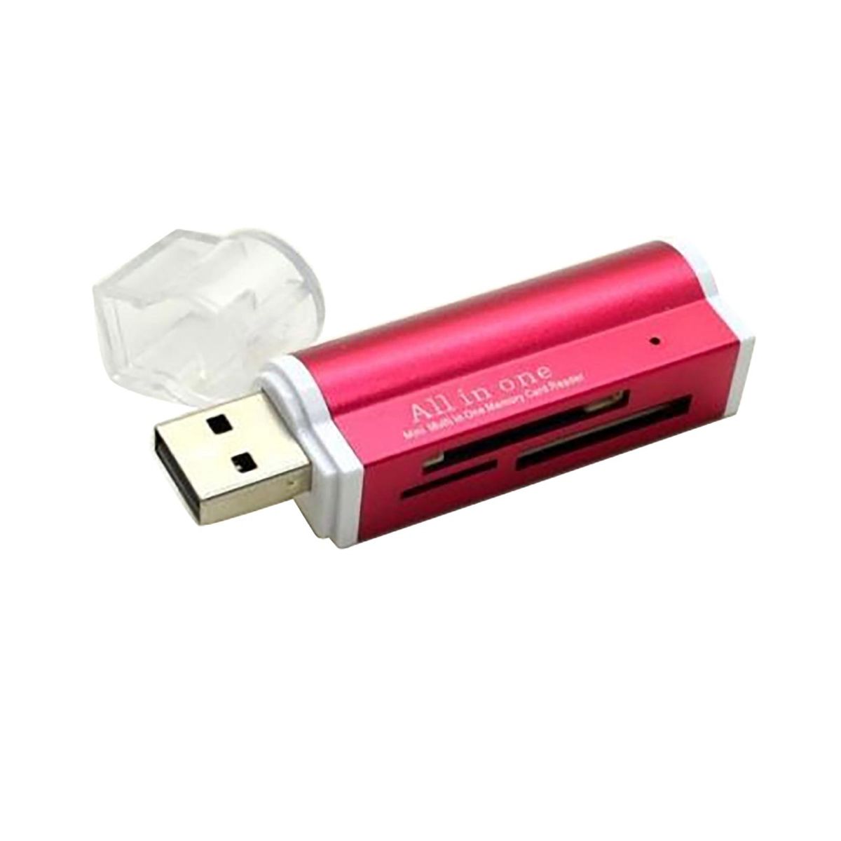 Mini USB 2.0 Multi-Function High Speed Micro-SD TF MMC-Blue