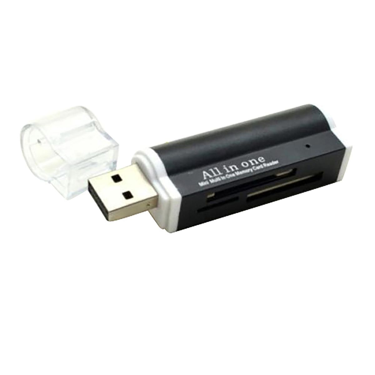 Mini USB 2.0 Multi-Function High Speed Micro-SD TF MMC-Blue
