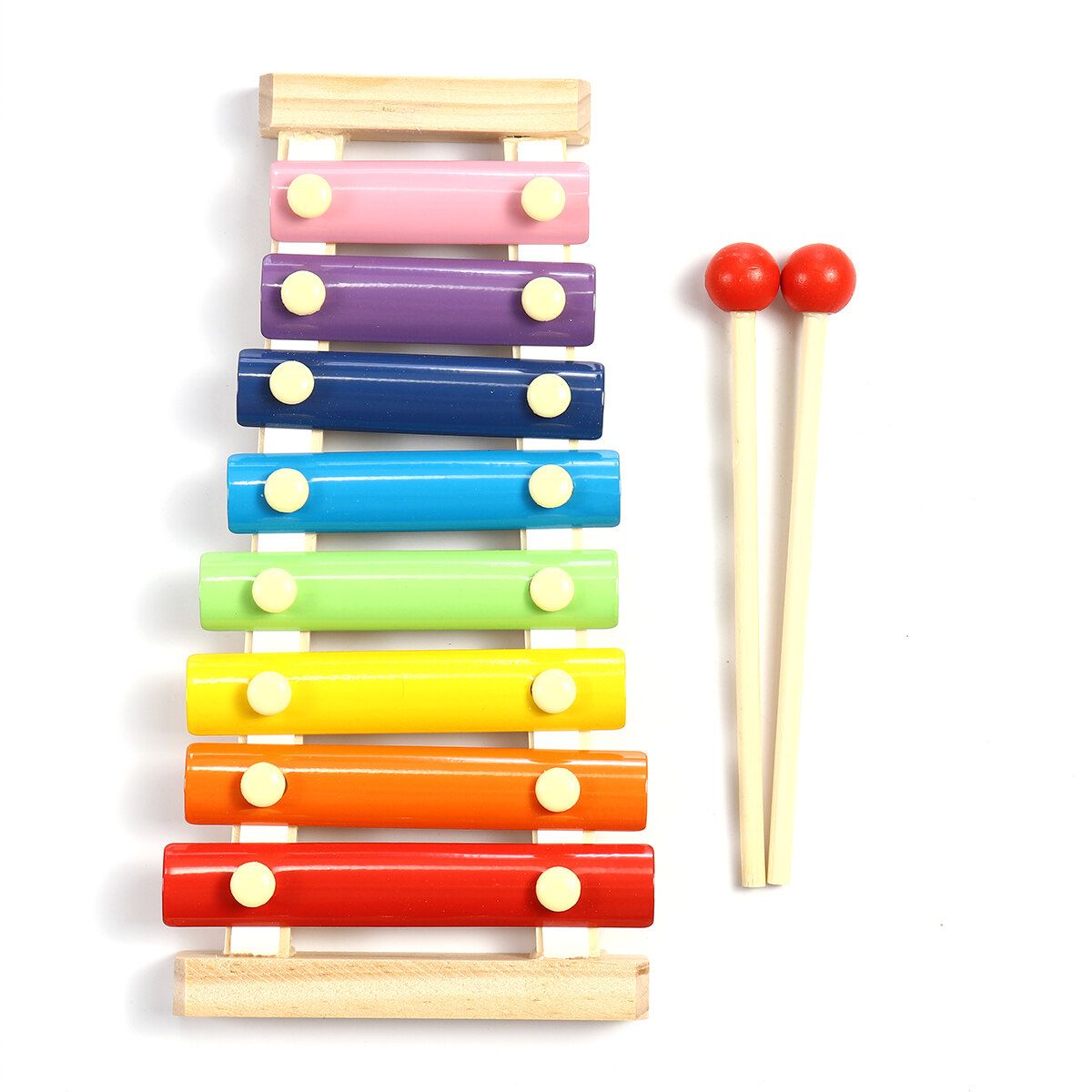 8/19Pcs Kids Children Musical Instrument Toys Set Drum Bell Hammer Trumpet Gift 19Pcs