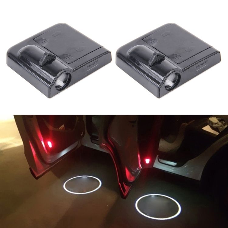 2 PCS Car Door LED Laser Welcome Decorative Light