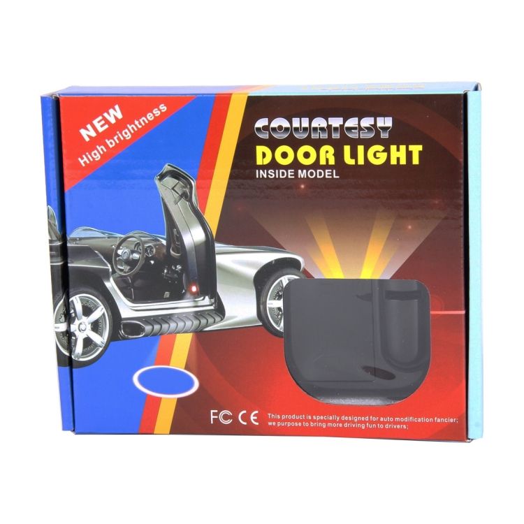 2 PCS Car Door LED Laser Welcome Decorative Light