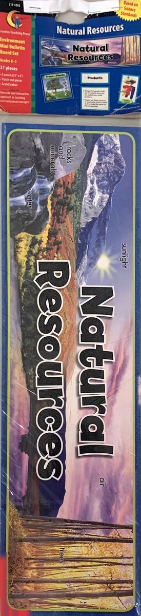 CREATIVE TEACHING PRESS ENVIRONMENT MINI BULLETIN: NATURAL RESOURCES