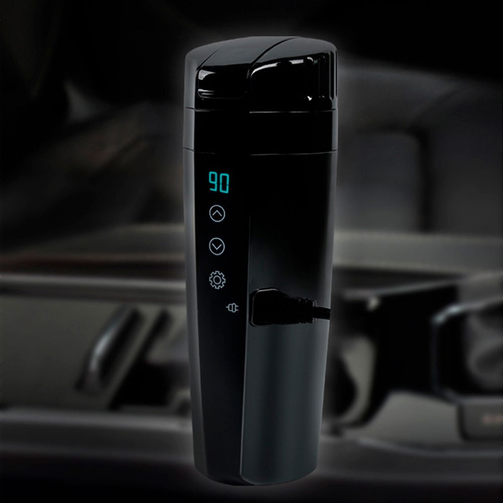 Car Heating Cup Hot Water Electric Kettle Mug Stainless