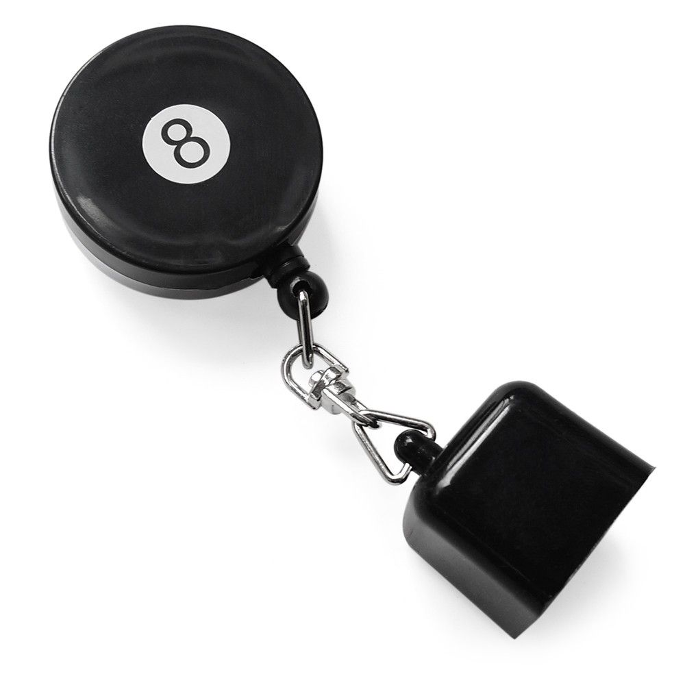 Cue Chalk Clip Snooker Billiards Chalk Holder Retractable