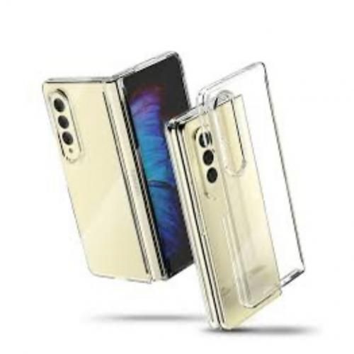 Clear Hard Back Transparent Cover Case For Samsung Z Fold 3