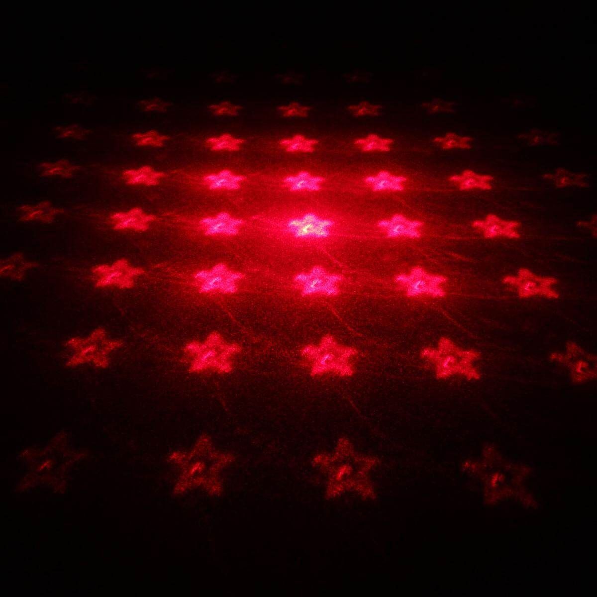 8pcs Car Laser Fog Light Lamp Taillight Anti Collision Rear-End Red Safety Warning Star