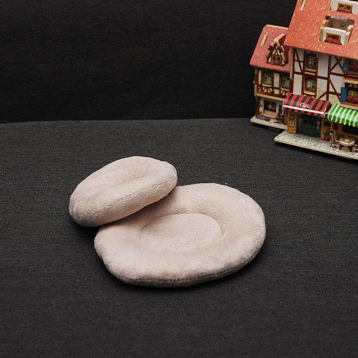 Newborn Photography Props Styling Ring Shaped Pillow Retro Small Sofa Small Round Bed Baby Photo Studio Accessories White