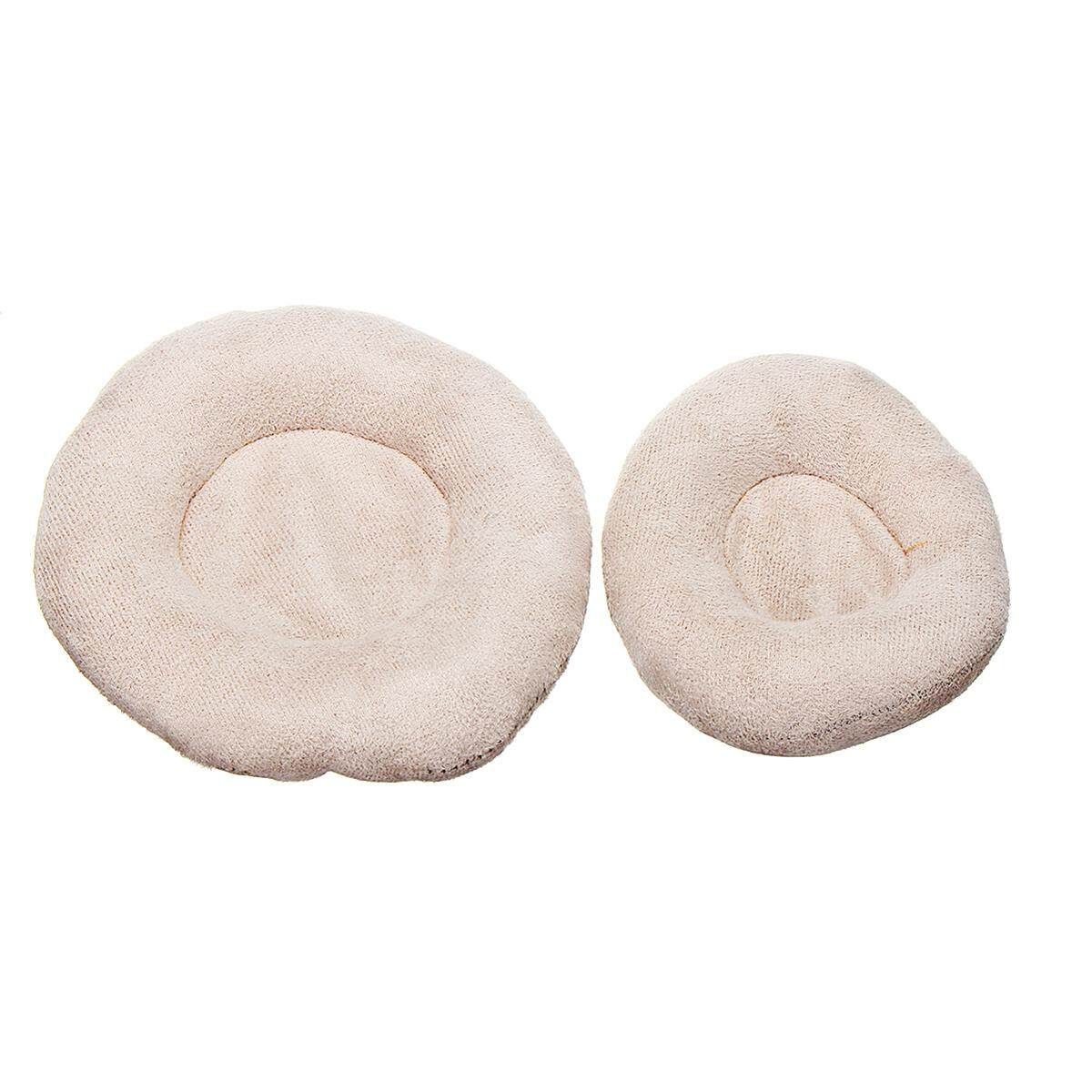 Newborn Photography Props Styling Ring Shaped Pillow Retro Small Sofa Small Round Bed Baby Photo Studio Accessories White