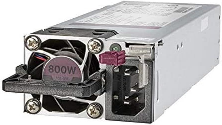 HPE 800W Flex Slot Platinum Hot Plug Low Halogen Power Supply KitE 800W Flex Slot Platinum Hot Plug Low Halogen Power Supply Kit