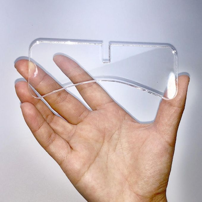 Transparent Basketball Football Acrylic Display Stand Home Ball Holder