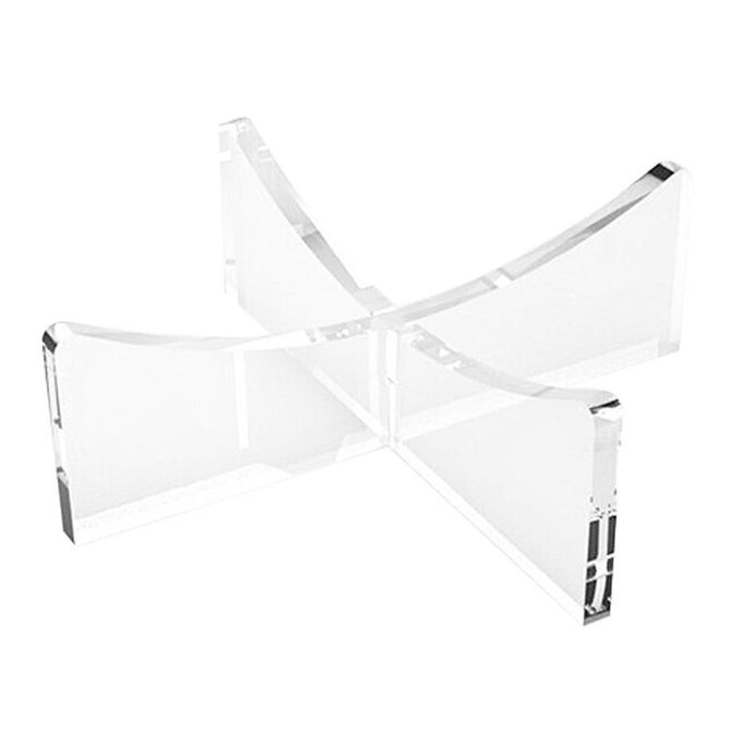 Transparent Basketball Football Acrylic Display Stand Home Ball Holder