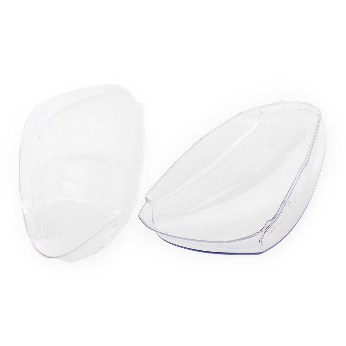 2PCS Headlight Headlamp Clear Lens Transparent Shell Cover Replacement for Volkswagen VW Golf5 MK5 Jetta 2005-2009