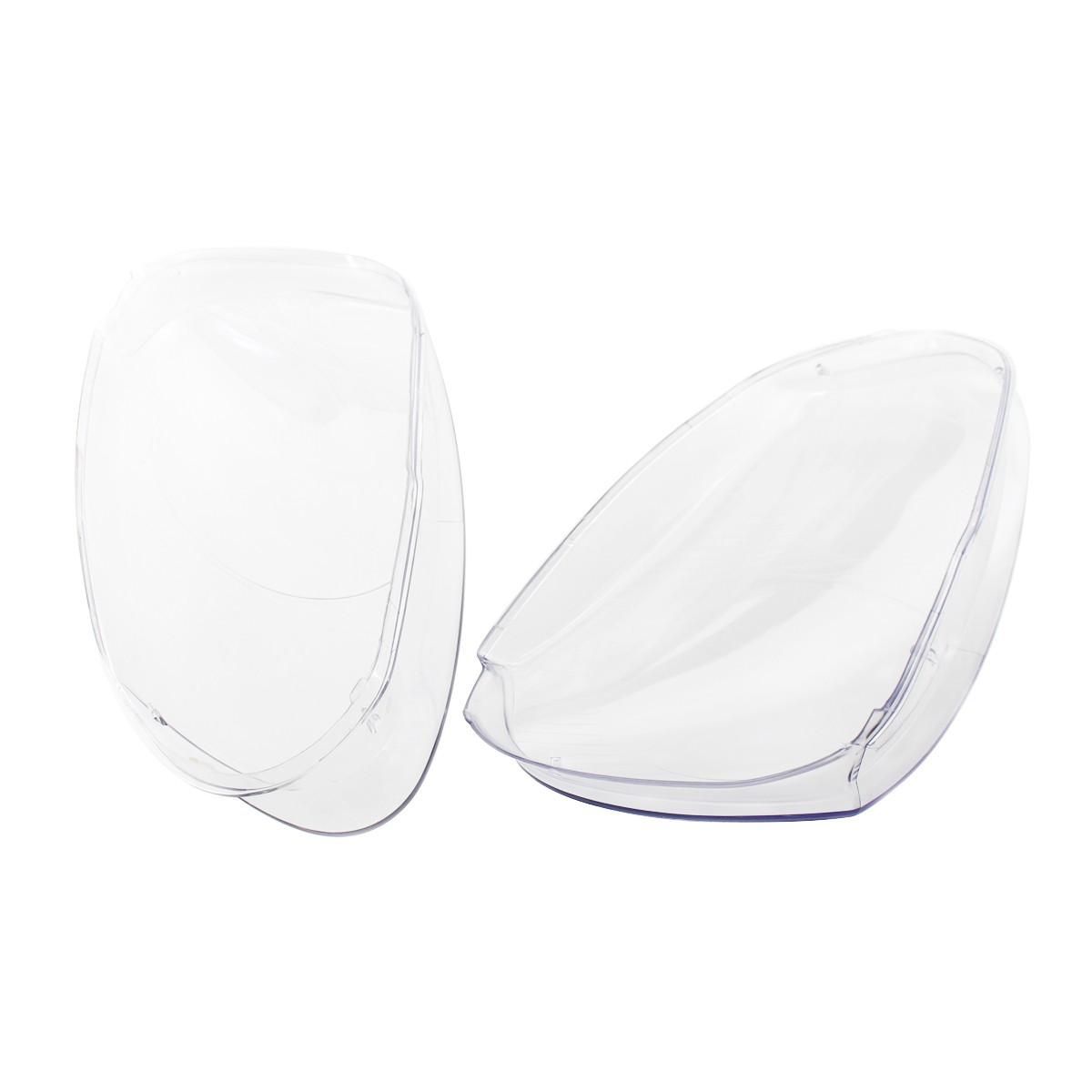 2PCS Headlight Headlamp Clear Lens Transparent Shell Cover Replacement for Volkswagen VW Golf5 MK5 Jetta 2005-2009