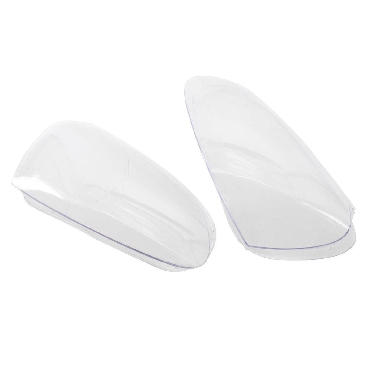 2PCS Headlight Headlamp Clear Lens Transparent Shell Cover Replacement for Volkswagen VW Golf5 MK5 Jetta 2005-2009