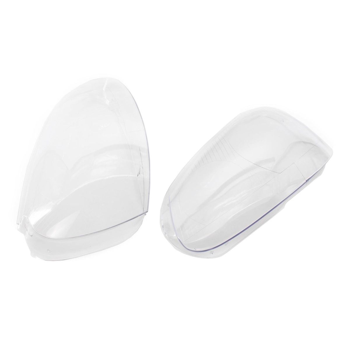 2PCS Headlight Headlamp Clear Lens Transparent Shell Cover Replacement for Volkswagen VW Golf5 MK5 Jetta 2005-2009