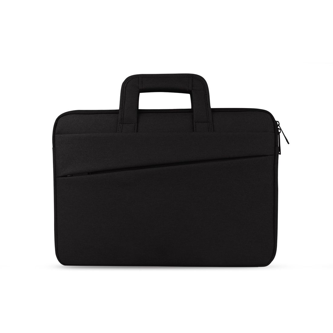 Universal Double Side Pockets Wearable Oxford Cloth Soft Handle Portable Laptop Tablet Bag, For 14 Inch And Belowbook, Samsung, Lenovo, Sony, DELL Alienware, CHUWI, ASUS, HP(Black)