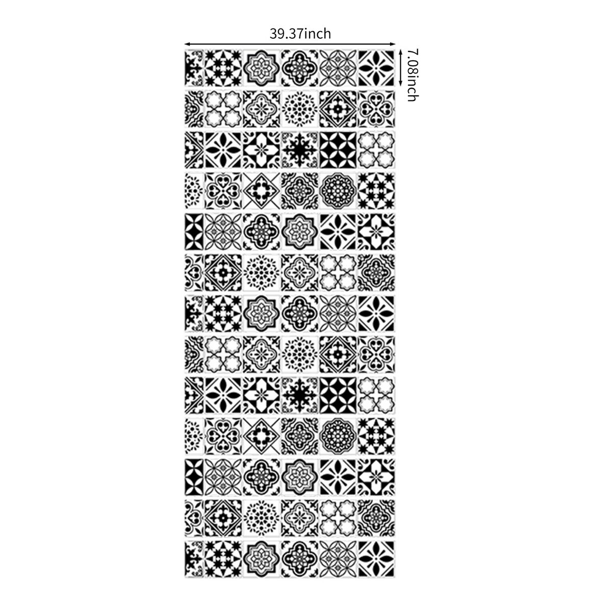 13PCS DIY Staircase Stickers Beautiful Scenery Pattern