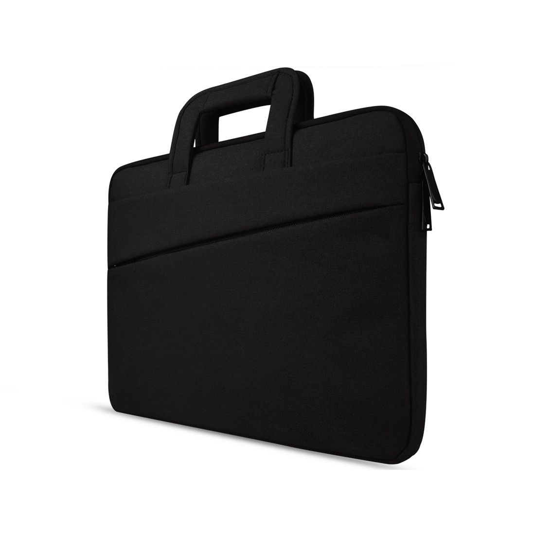Universal Double Side Pockets Wearable Oxford Cloth Soft Handle Portable Laptop Tablet Bag, For 13.3 Inch And Belowbook, Samsung, Lenovo, Sony, DELL Alienware, CHUWI, ASUS, HP(Black)