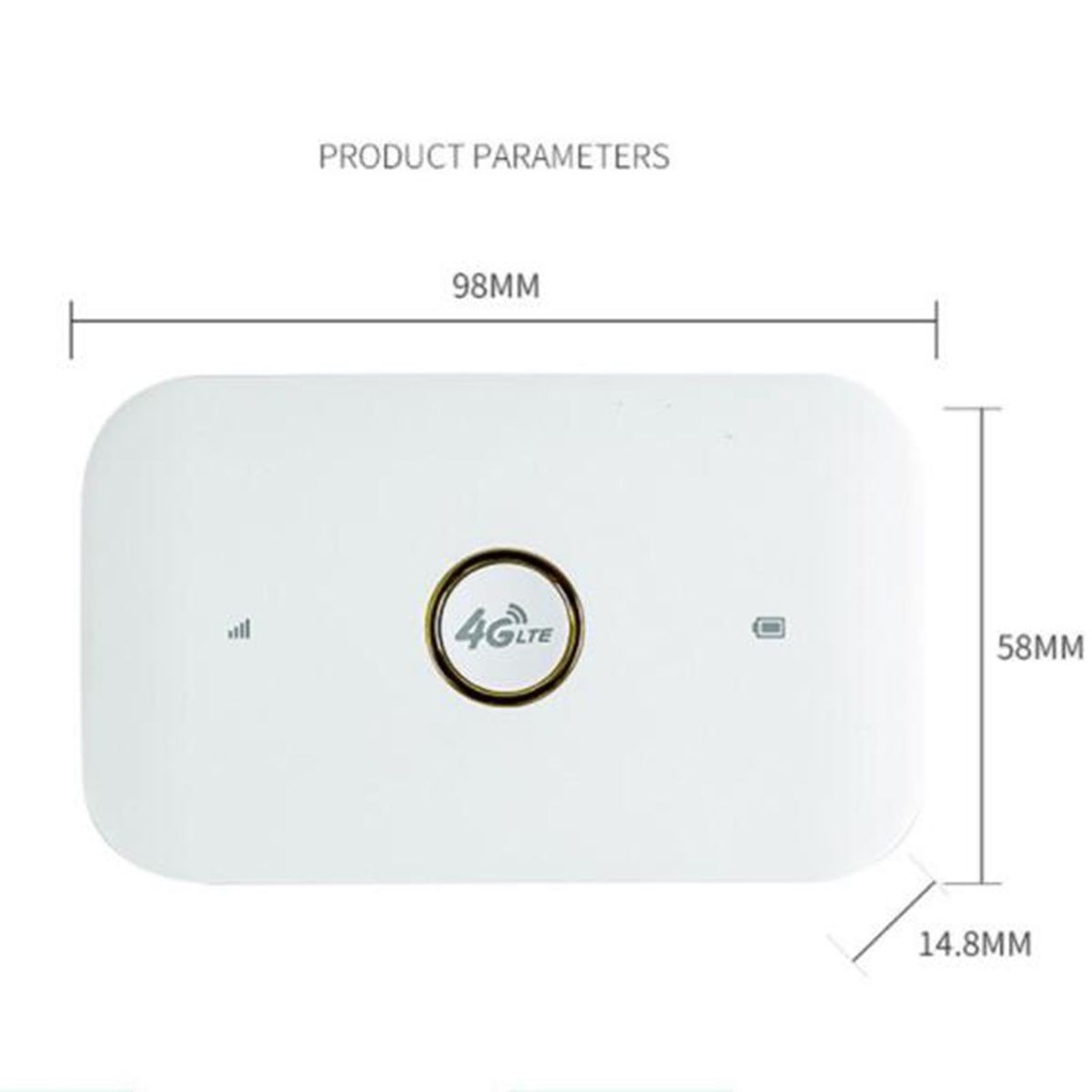 4G MiFi LTE Internet Router Supports All Networks High And Fast Speeds Long Battery Life Portable Router Sim Card Slot