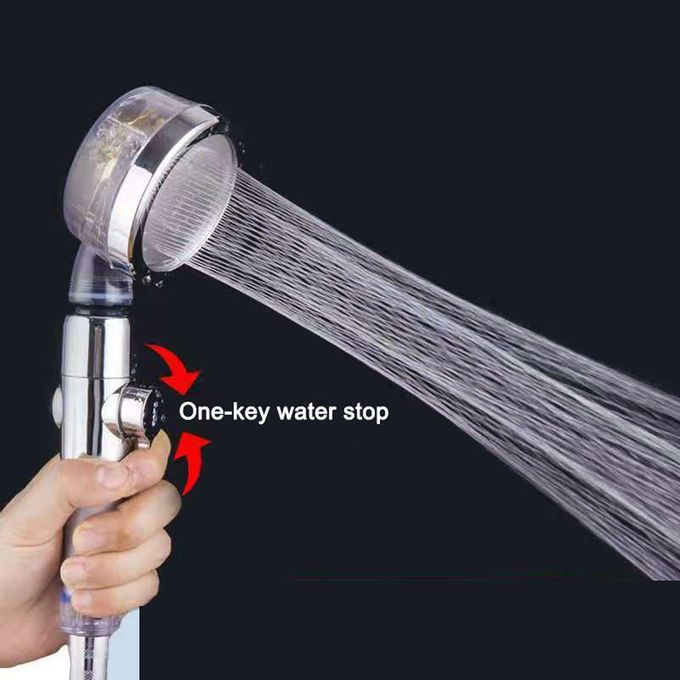 Pressurized Shower Heads Water Saving ABS High Pressure