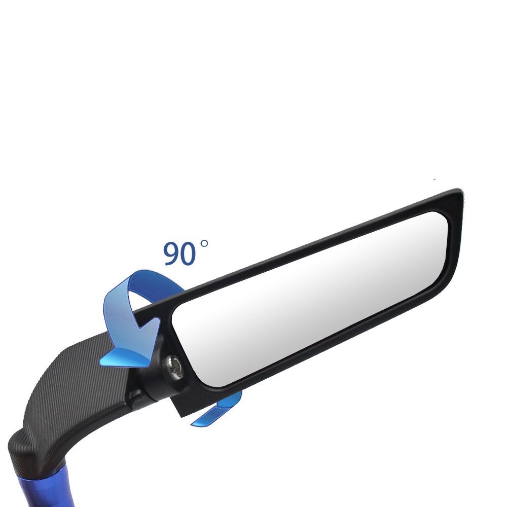 2pcs Motorcycle Modified Wind Swivel Wing Universal Rearview