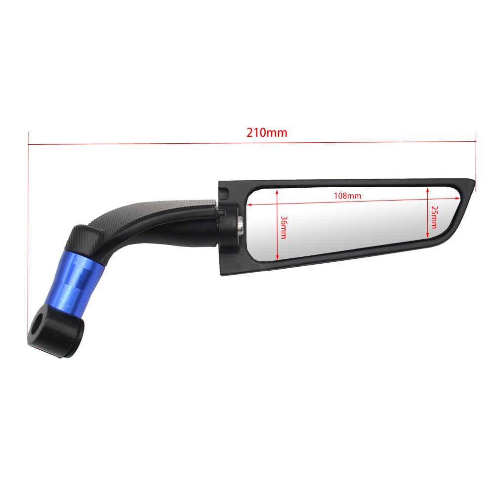 2pcs Motorcycle Modified Wind Swivel Wing Universal Rearview