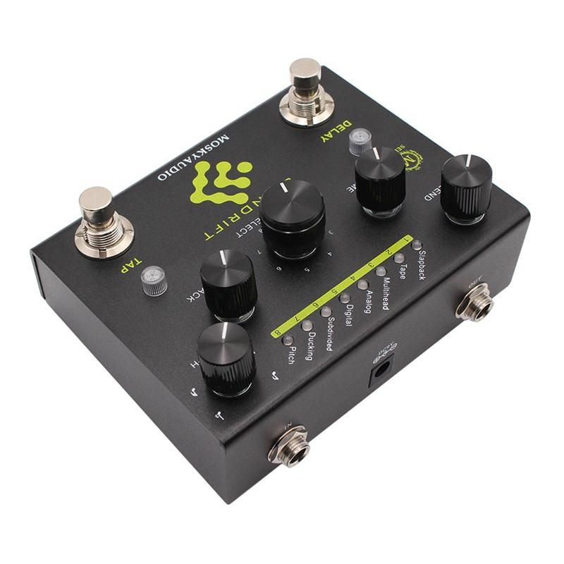 SPINDRIT Guitar Bass Effects Pedal Delay with TAP