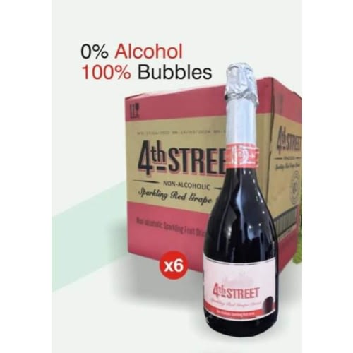 Non Alcoholic Red Wine -75cl X 6 Bottles