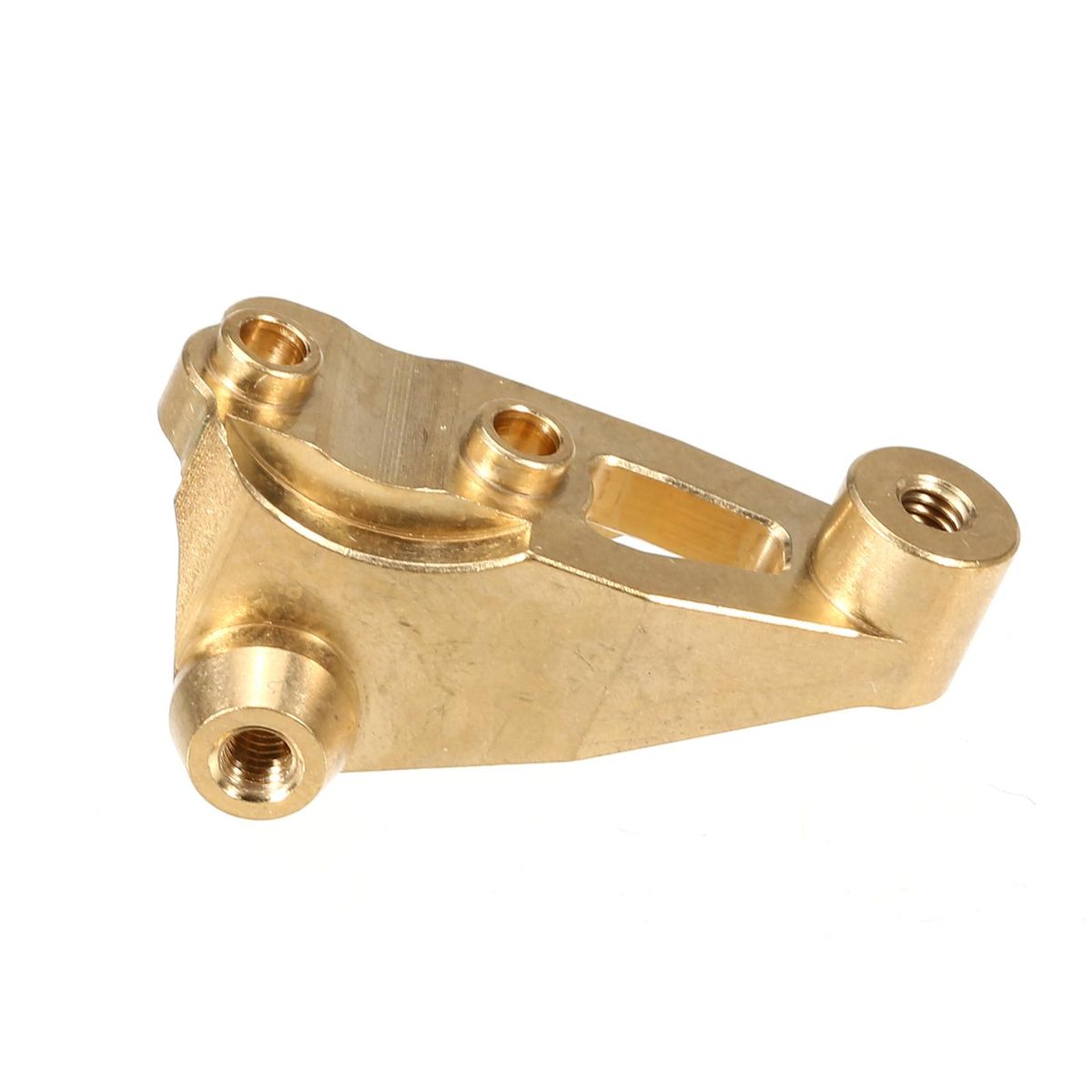 Brass Front Rear Axle Lower Shock Mount Axle Mount Set Suspension Links Stand Compatible with TRAXXAS TRX-4 82056-4 G500 RC Car 4 PCS