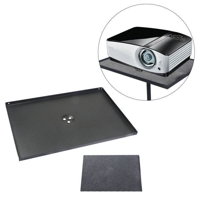Projector Tripod Stand Folding DJ Racks Portable Mount With 1/4 Tray