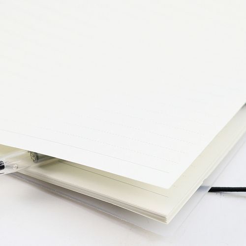 Hard Cover Dot Notebook Bandage Weekly Planner Agenda Diary School Supplies Journals Sketchbook-A6(10.8x14.8CM)(Stripe)