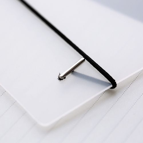 Hard Cover Dot Notebook Bandage Weekly Planner Agenda Diary School Supplies Journals Sketchbook-A6(10.8x14.8CM)(Stripe)