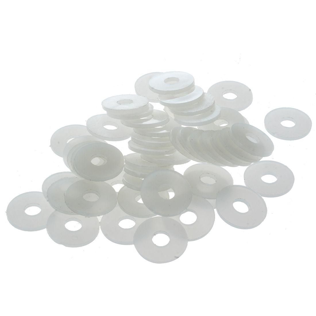 50 pieces insulation nylon gasket washer
