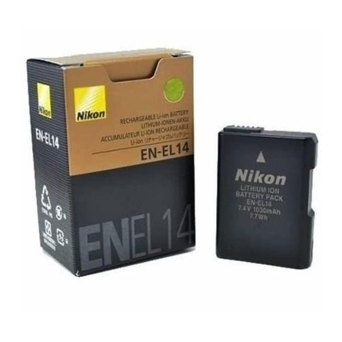 EN-EL14a Battery For Nikon D3400 D5600 D3500 D3200