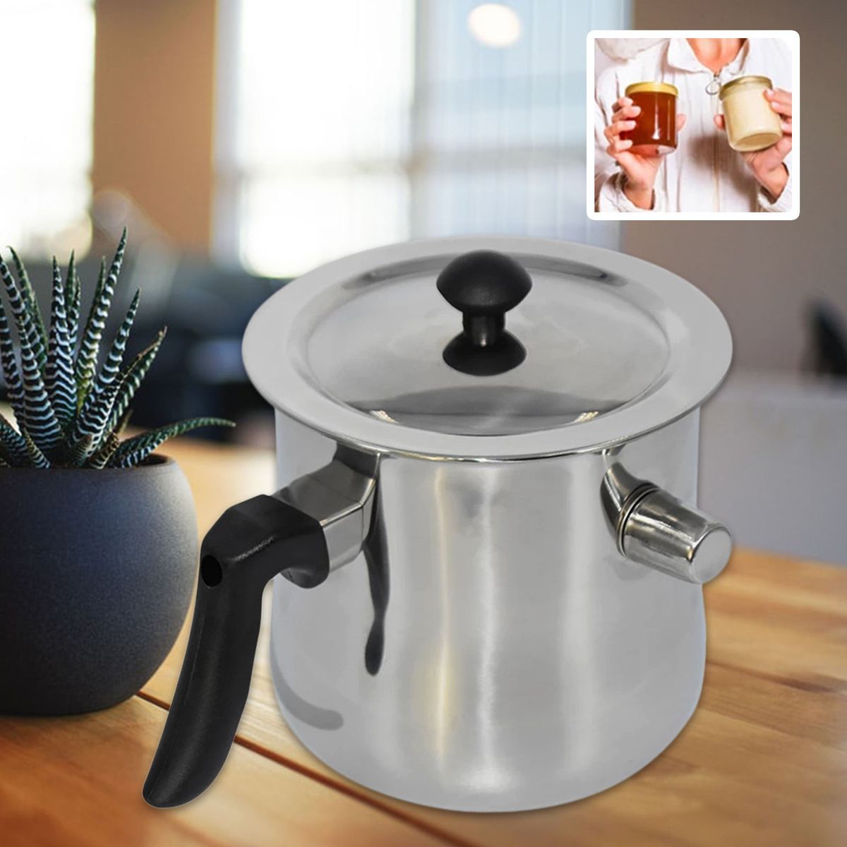 Candle Making Pouring Pot Wax Melting Soap Stainless Steel