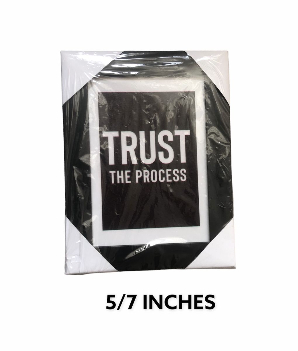 TRUST Process Decorative Frame