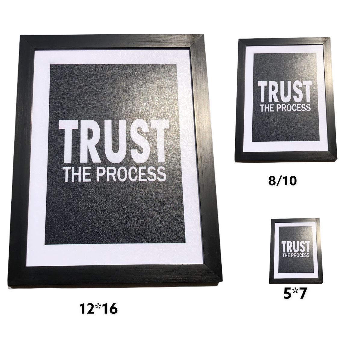 TRUST Process Decorative Frame