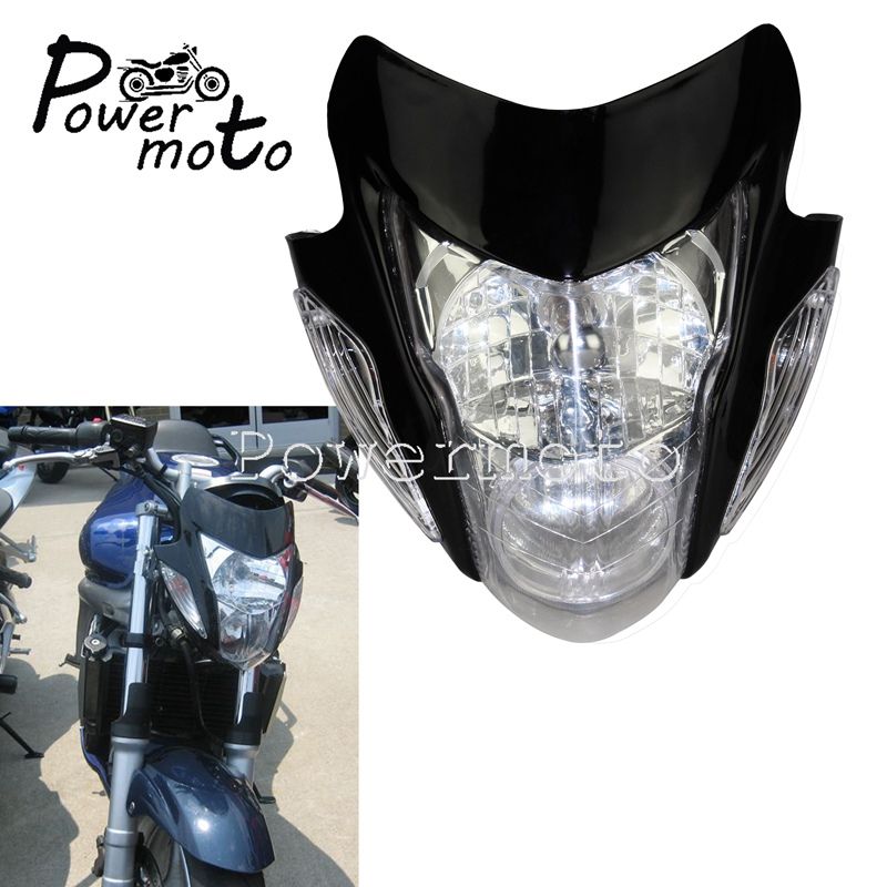 Nake Bike Headlight Motorcycle Front Lamp Light For Honda