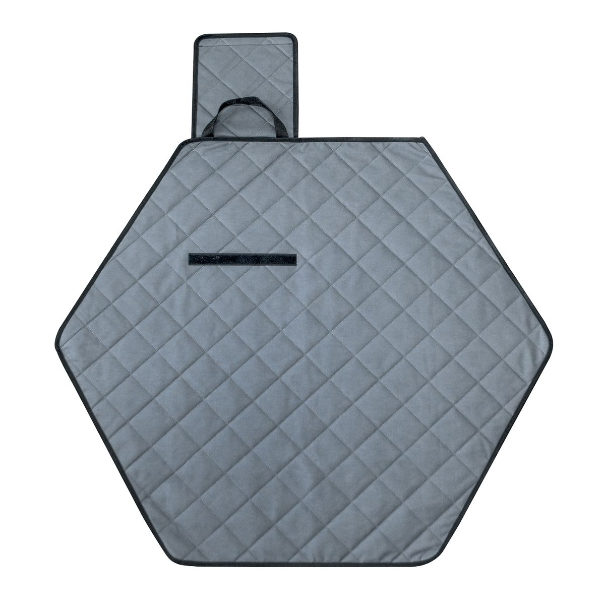 Hexagon Bedding Liner Indoor Waterproof Hexagon Pet Pee Pad Grey