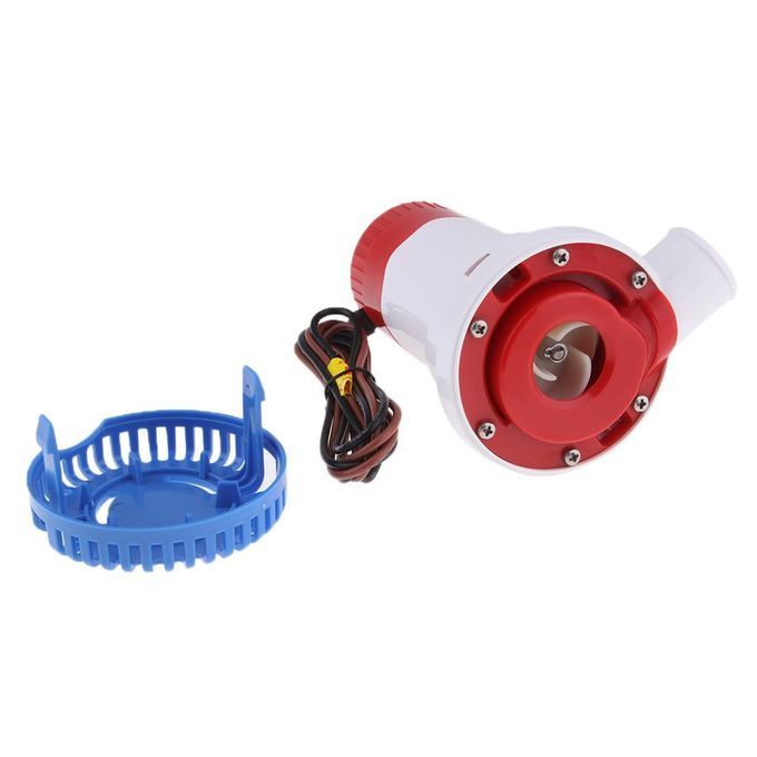 24V DC 1500GPH Automatic Bilge Pump Boat Submersible Bilge Pump 1