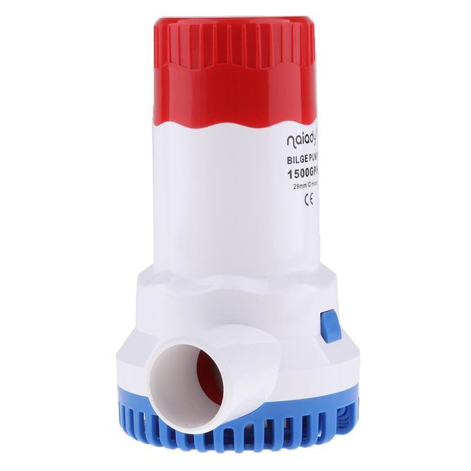 24V DC 1500GPH Automatic Bilge Pump Boat Submersible Bilge Pump 1