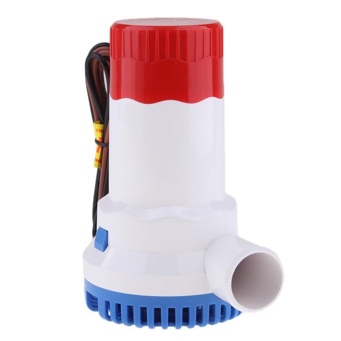 24V DC 1500GPH Automatic Bilge Pump Boat Submersible Bilge Pump 1