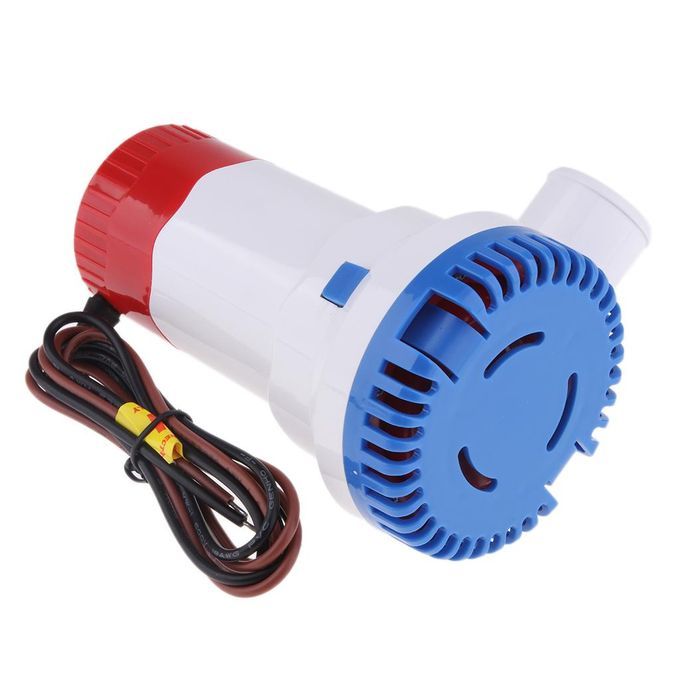 24V DC 1500GPH Automatic Bilge Pump Boat Submersible Bilge Pump 1