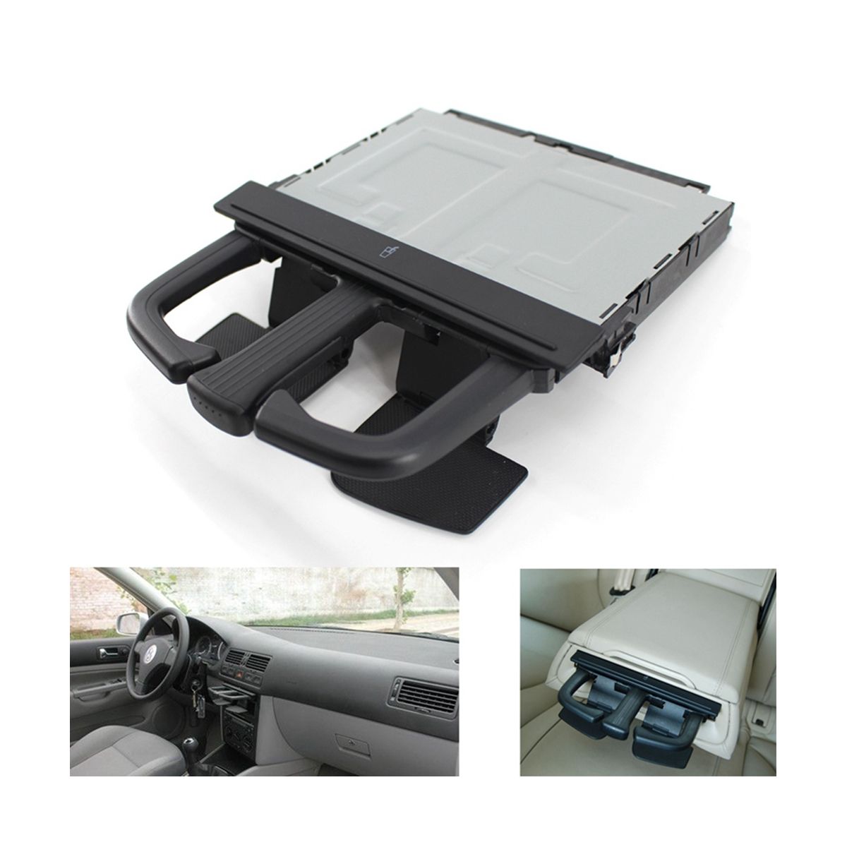 1J0858601C Car Foldable Water Cup Drink Holder Drink Bottle Cup Mount Stand for VW Golf 4 Bora MK4 Audi A4L A5 Q5 A7