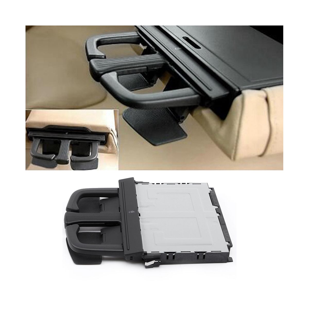 1J0858601C Car Foldable Water Cup Drink Holder Drink Bottle Cup Mount Stand for VW Golf 4 Bora MK4 Audi A4L A5 Q5 A7