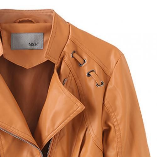 Women's Leather Casual Jacket